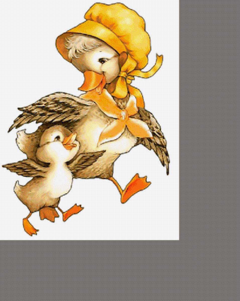 Серия "Детская". Мама Утка - уточка, детская, утенок - предпросмотр