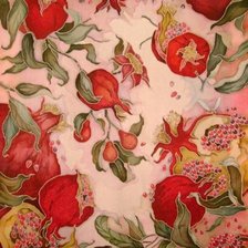 Схема вышивки «Гранат»