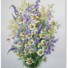 Схема вышивки «букет»