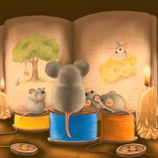 Схема вышивки «Сказки на ночь»