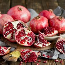 Схема вышивки «Гранаты»