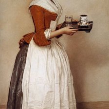 Схема вышивки «Шоколадница»