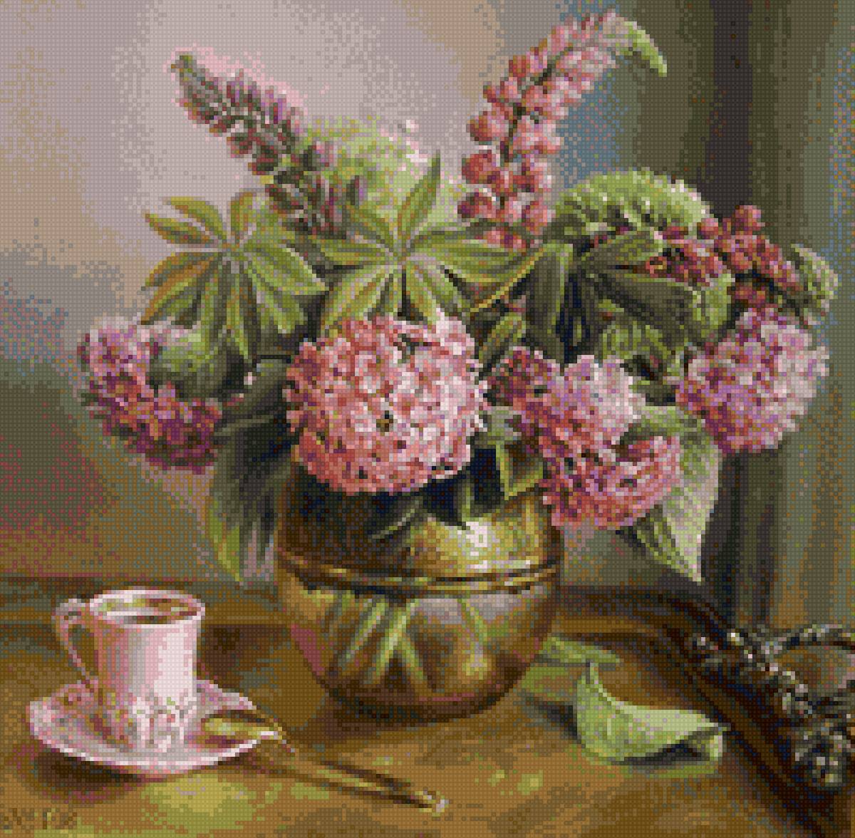 Утренний кофе - букет, утренний кофе - предпросмотр