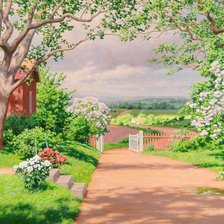 Схема вышивки «Солнечный день»