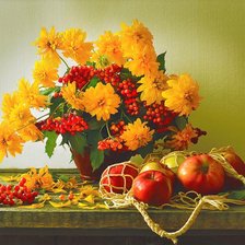 Схема вышивки «Осенний натюрморт»