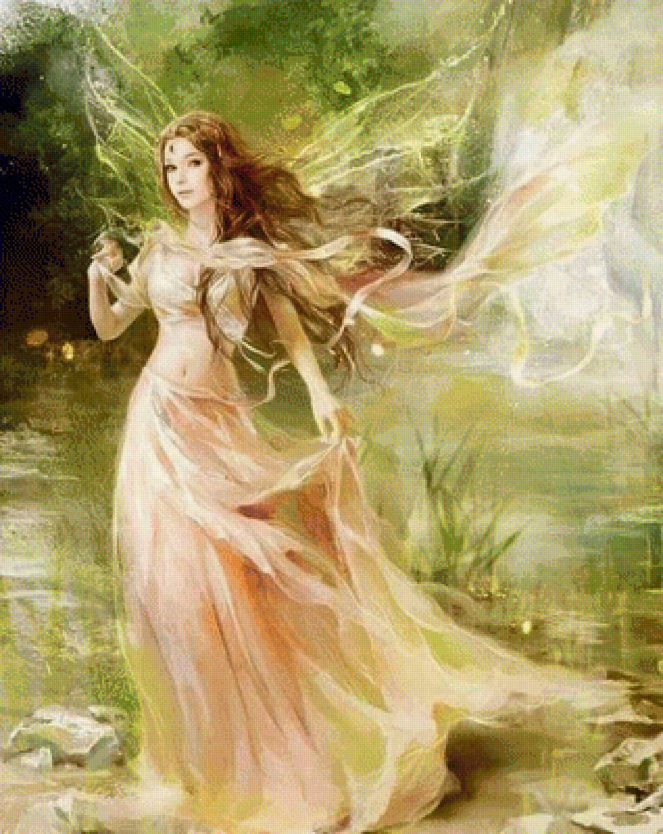 Лесная фея - лес, фея - предпросмотр