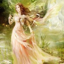 Схема вышивки «Лесная фея»