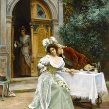 Схема вышивки «серия свидание»