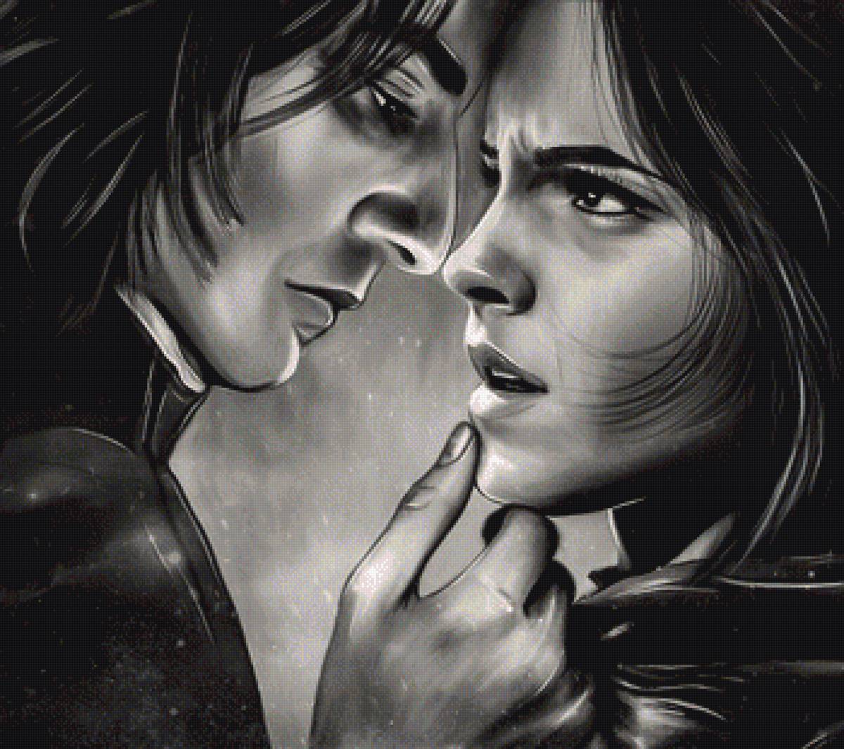 Пара - мужчина и женщина, пара - предпросмотр