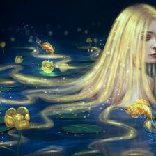 Схема вышивки «Русалка»