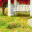 Предпросмотр схемы вышивки «Домик у ручья» (№1873123)