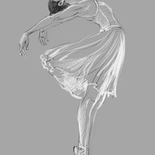 Схема вышивки «Балет»