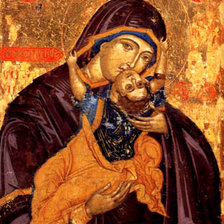 Схема вышивки «Взыграние младенца»