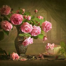 Схема вышивки «Розы»