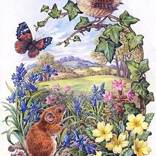 Схема вышивки «весенняя»