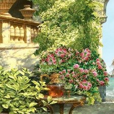 Схема вышивки «Триптих "Морской пейзаж". Часть 3»