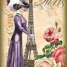 Схема вышивки «открытка»