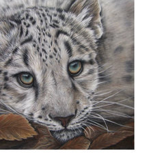 Схема вышивки «Леопард»