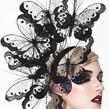 Схема вышивки «Девушка»