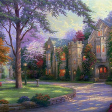 Схема вышивки «Дорога домой»