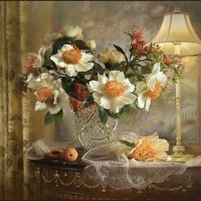 Схема вышивки «Цветы»