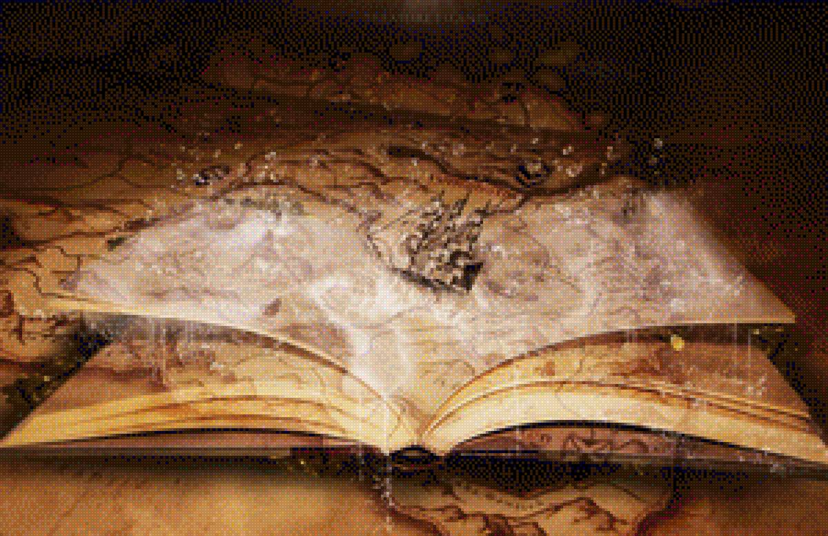 Книга путешествия - книга, карта - предпросмотр