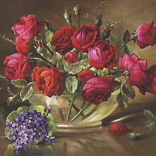 Схема вышивки «натюрморт»