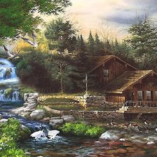 Схема вышивки «картина»