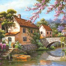 Схема вышивки «картина»