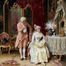 Схема вышивки «серия свидание»