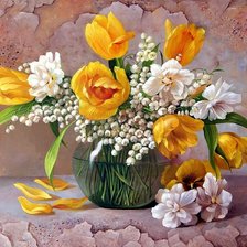 Схема вышивки «Цветы»