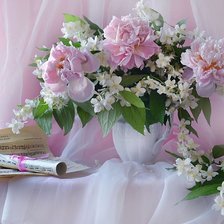 Схема вышивки «Цветы»