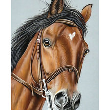 Схема вышивки «Серия "Кони"»