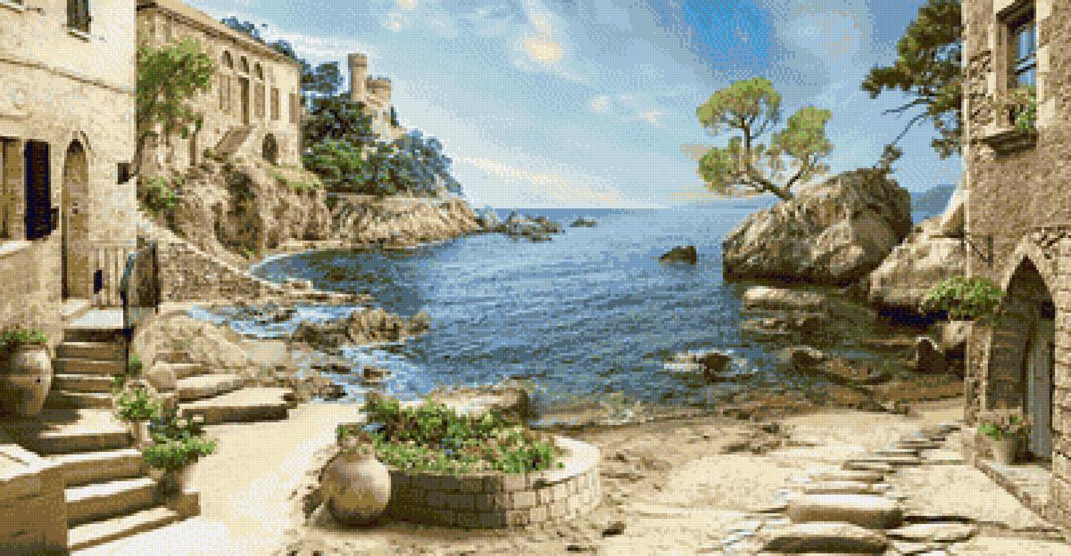 залив - вода, залив, море, прибой - предпросмотр