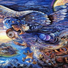 Схема вышивки «ночь»