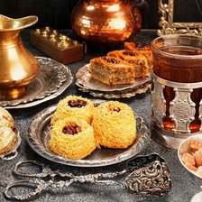 Схема вышивки «Восточные сладости»