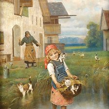 Схема вышивки «картина»