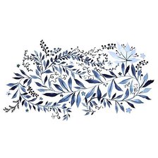 Схема вышивки «акварель»