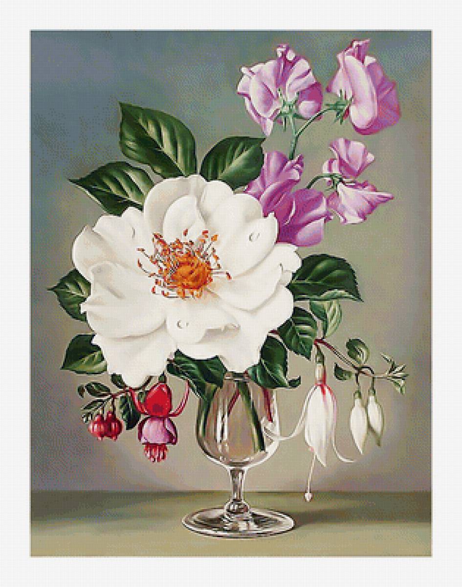 Серия "Букет". - цветы, флора, букет - предпросмотр