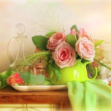 Схема вышивки «Розы»