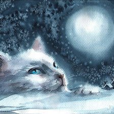 Схема вышивки «акварель»