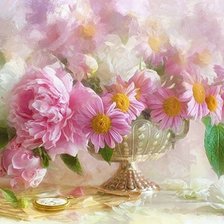 Схема вышивки «Цветы»