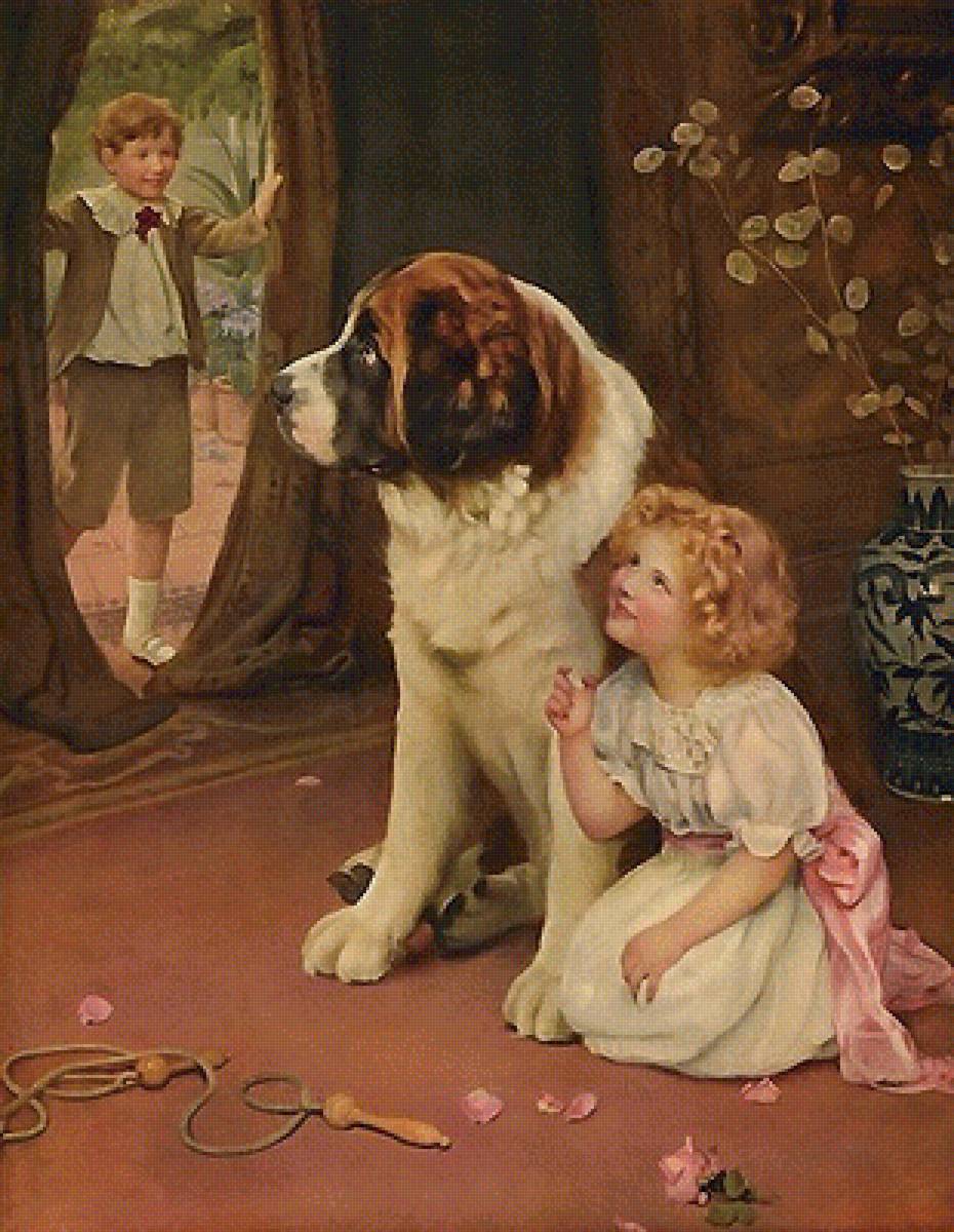 картина - художник arthur john elsley - предпросмотр