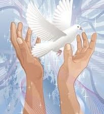 Схема вышивки «Голубь мира»