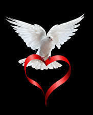 Схема вышивки «Голубь»