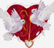 Схема вышивки «Голуби»