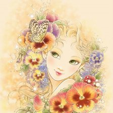 Схема вышивки «Образ»