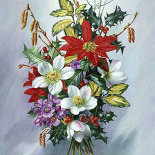 Схема вышивки «Букет»