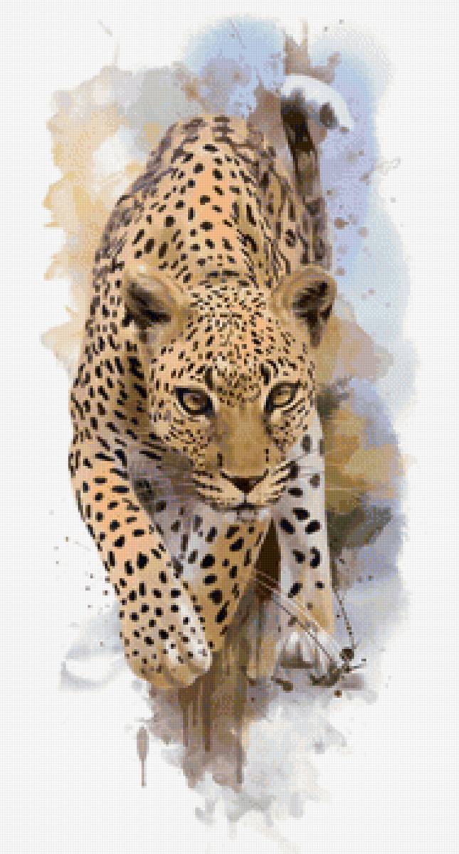 Ягуар - рисунок, животные, ягуар - предпросмотр