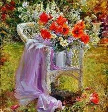 Схема вышивки «В саду»